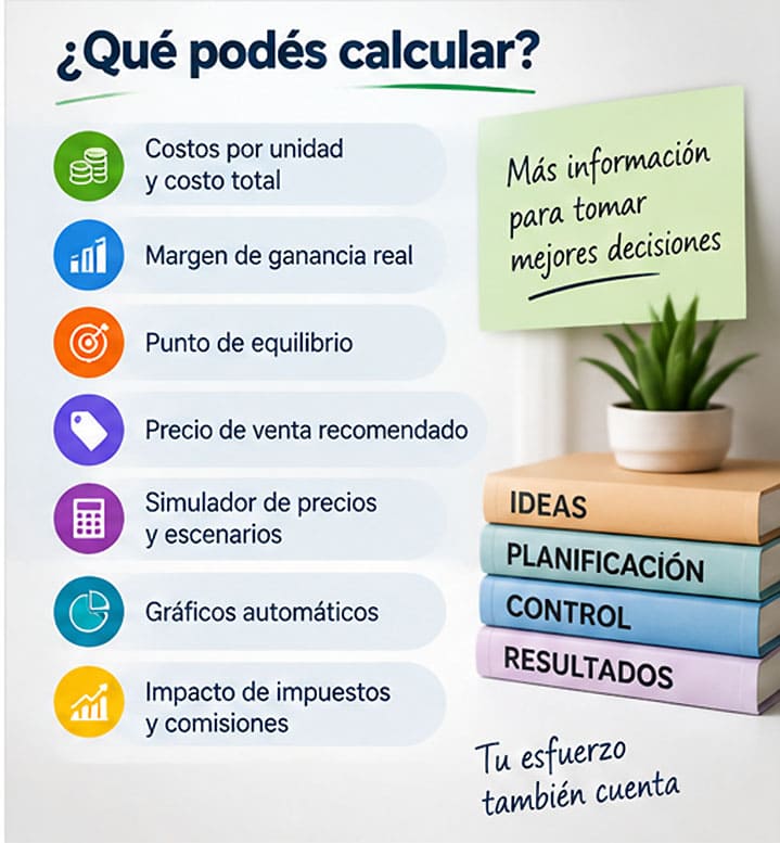 Mi Negocio en Números — Calculadora de rentabilidad para emprendedores - Imagen 3