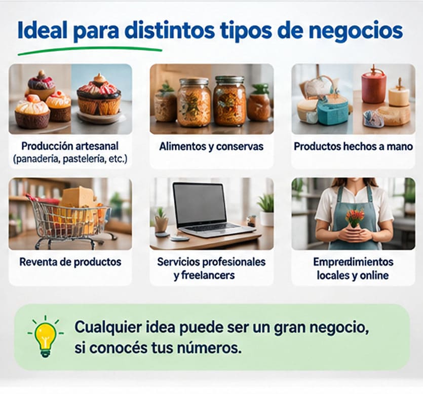 Mi Negocio en Números — Calculadora de rentabilidad para emprendedores - Imagen 5